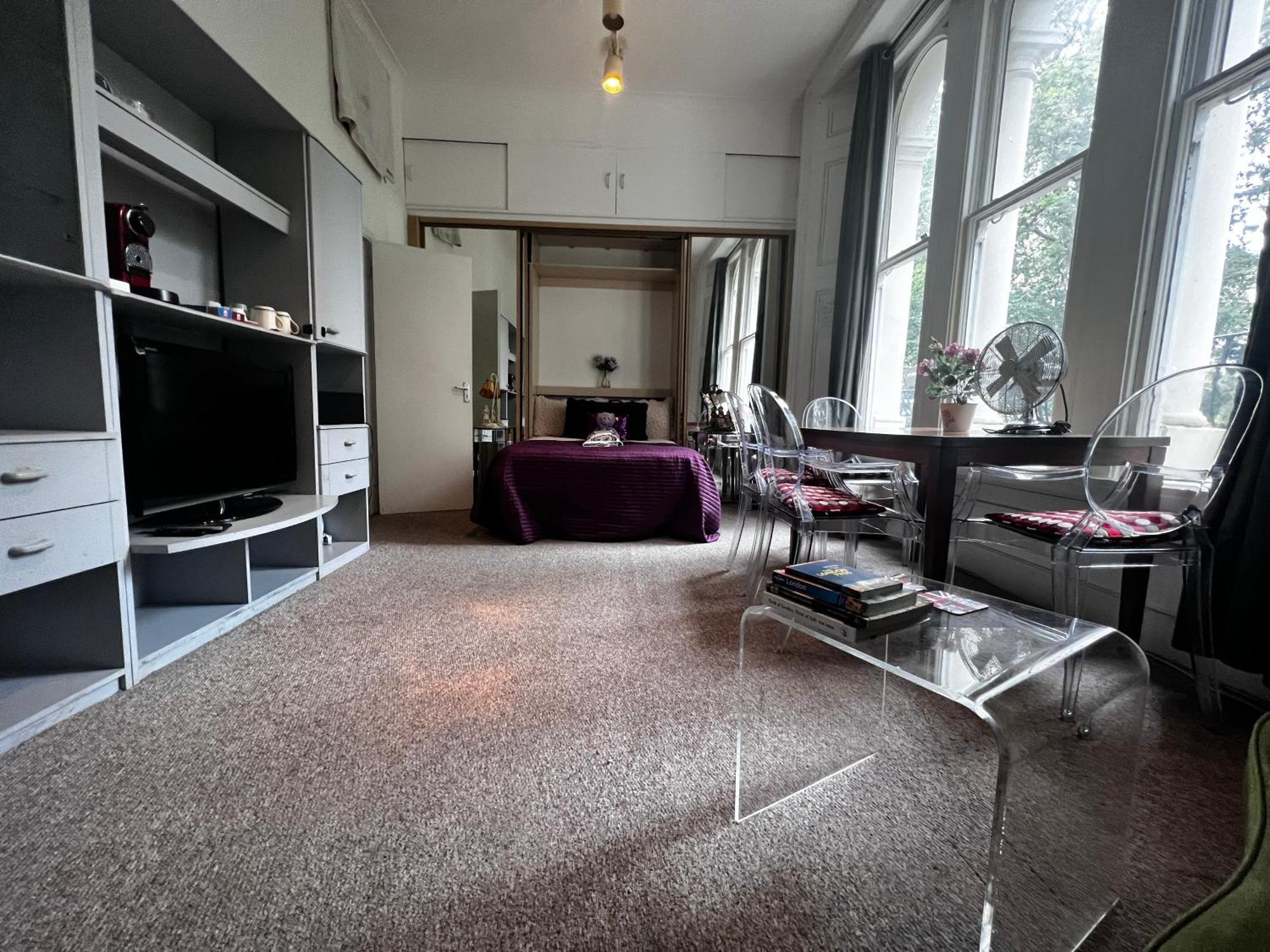 Hyde Park Studio Has Private Balcony With Tranquil Garden View Londres Exterior foto